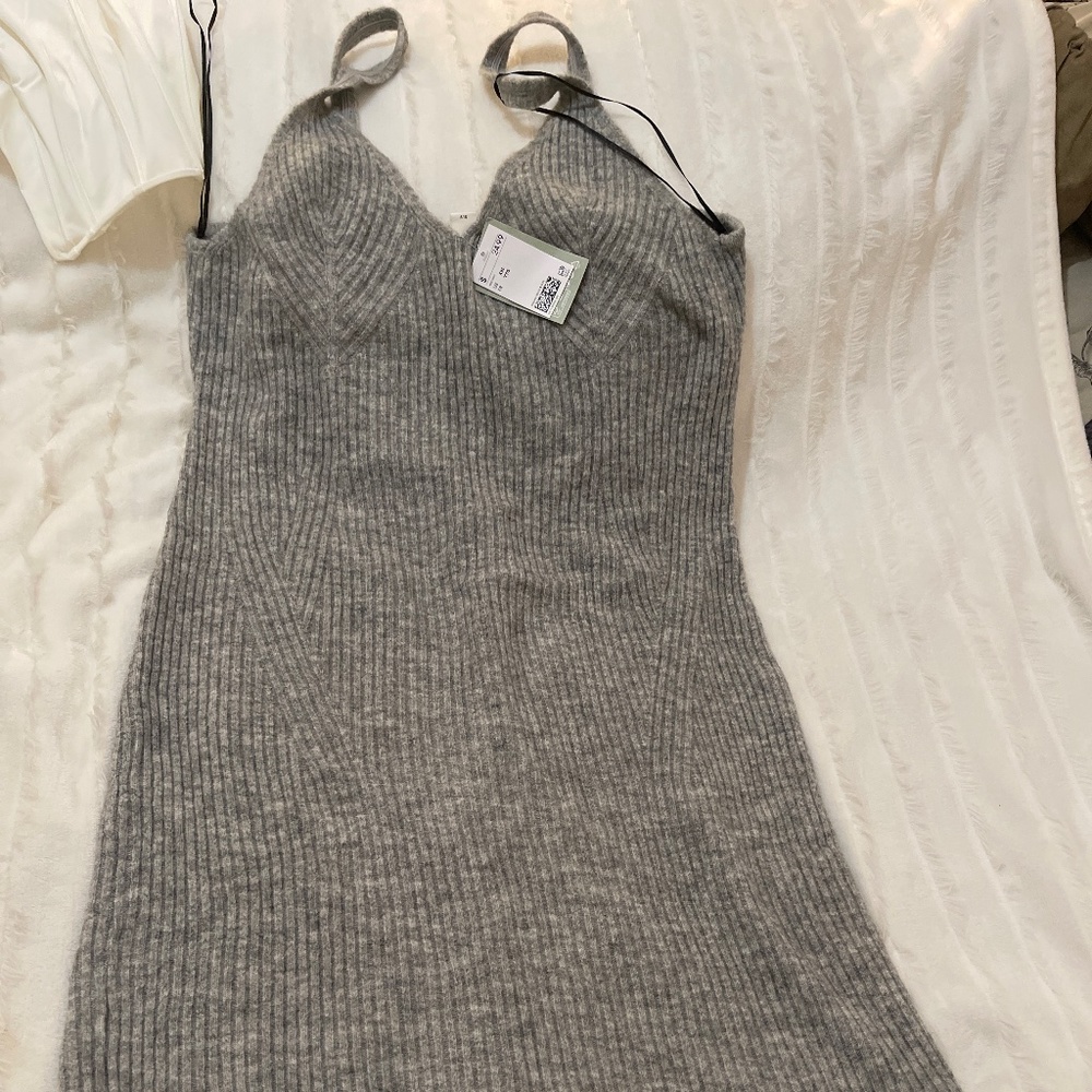 Wool MIDI Dress